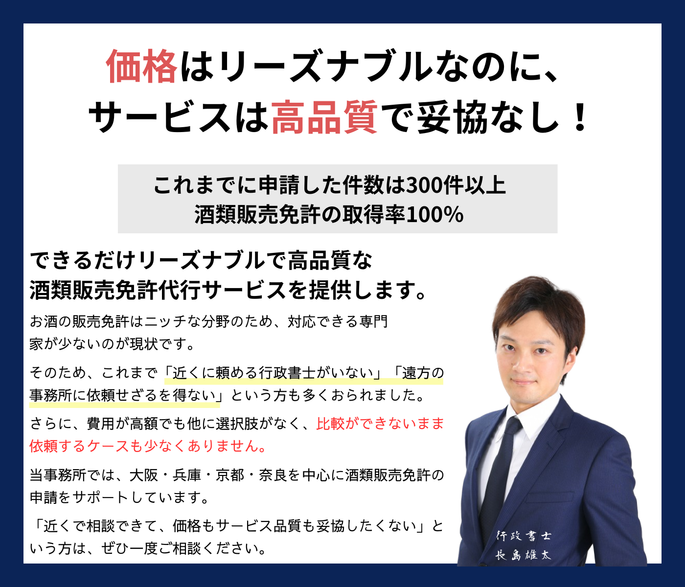 酒類販売免許サポート